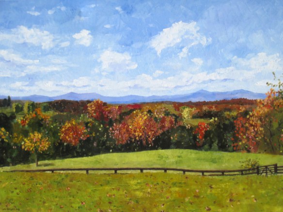 Isaman's Belle Vue 40x30 oil 2013 commission